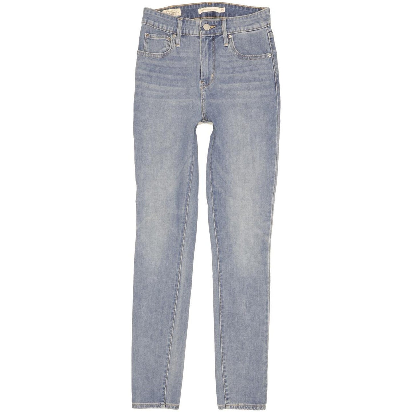 Levi's 721 Women Blue Skinny Slim Stretch Jeans W25 L28