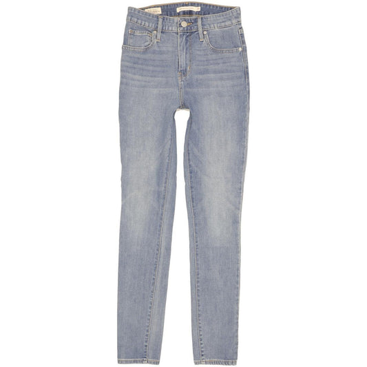 Levi's 721 Women Blue Skinny Slim Stretch Jeans W25 L28