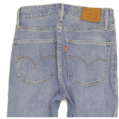 Levi's 721 Women Blue Skinny Slim Stretch Jeans W25 L28