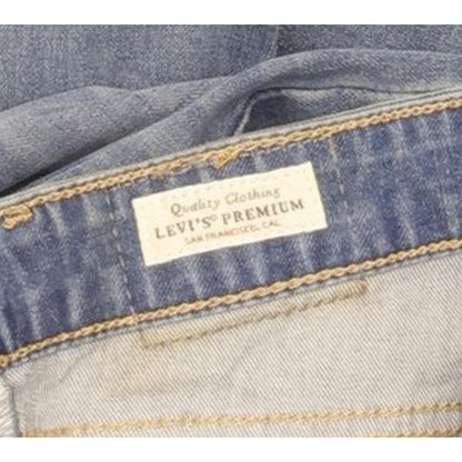 Levi's 721 Women Blue Skinny Slim Stretch Jeans W25 L28