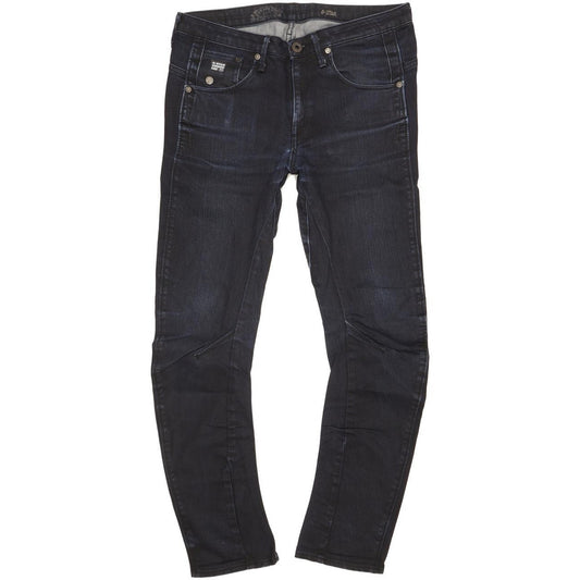 G-Star Arc 3D Women Navy Tapered Loose Stretch Jeans W27 L32