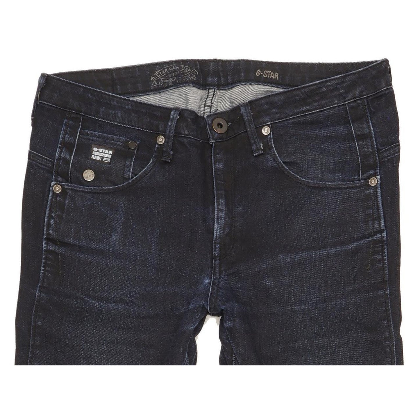 G-Star Arc 3D Women Navy Tapered Loose Stretch Jeans W27 L32