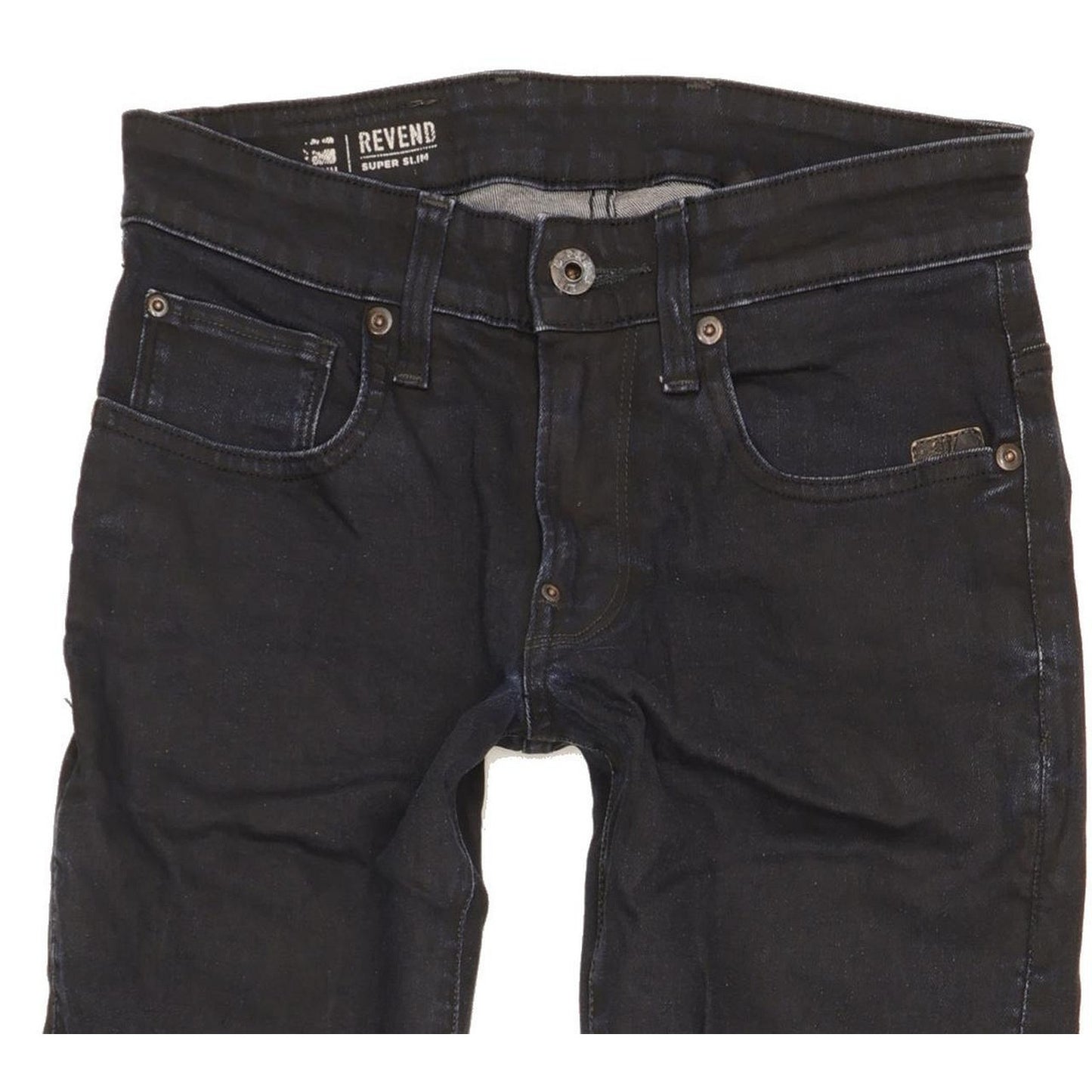 G-Star Revend Super Men Navy Skinny Slim Stretch Jeans W27 L31