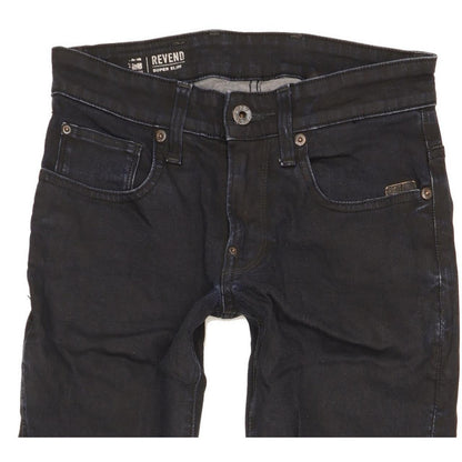 G-Star Revend Super Men Navy Skinny Slim Stretch Jeans W27 L31