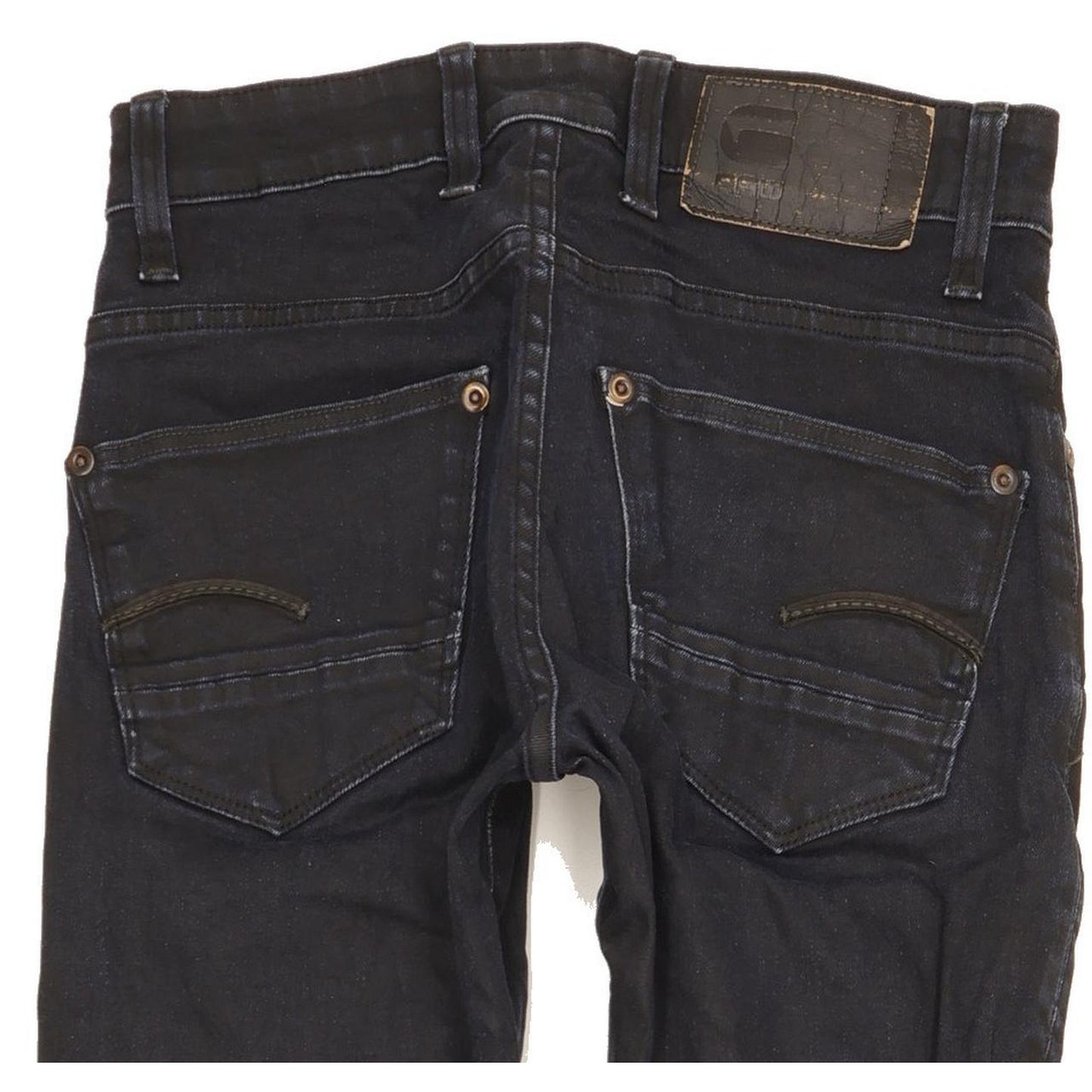 G-Star Revend Super Men Navy Skinny Slim Stretch Jeans W27 L31