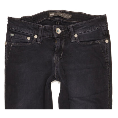 Levi's Demi Curve Women Navy Skinny Slim Stretch Jeans W27 L29