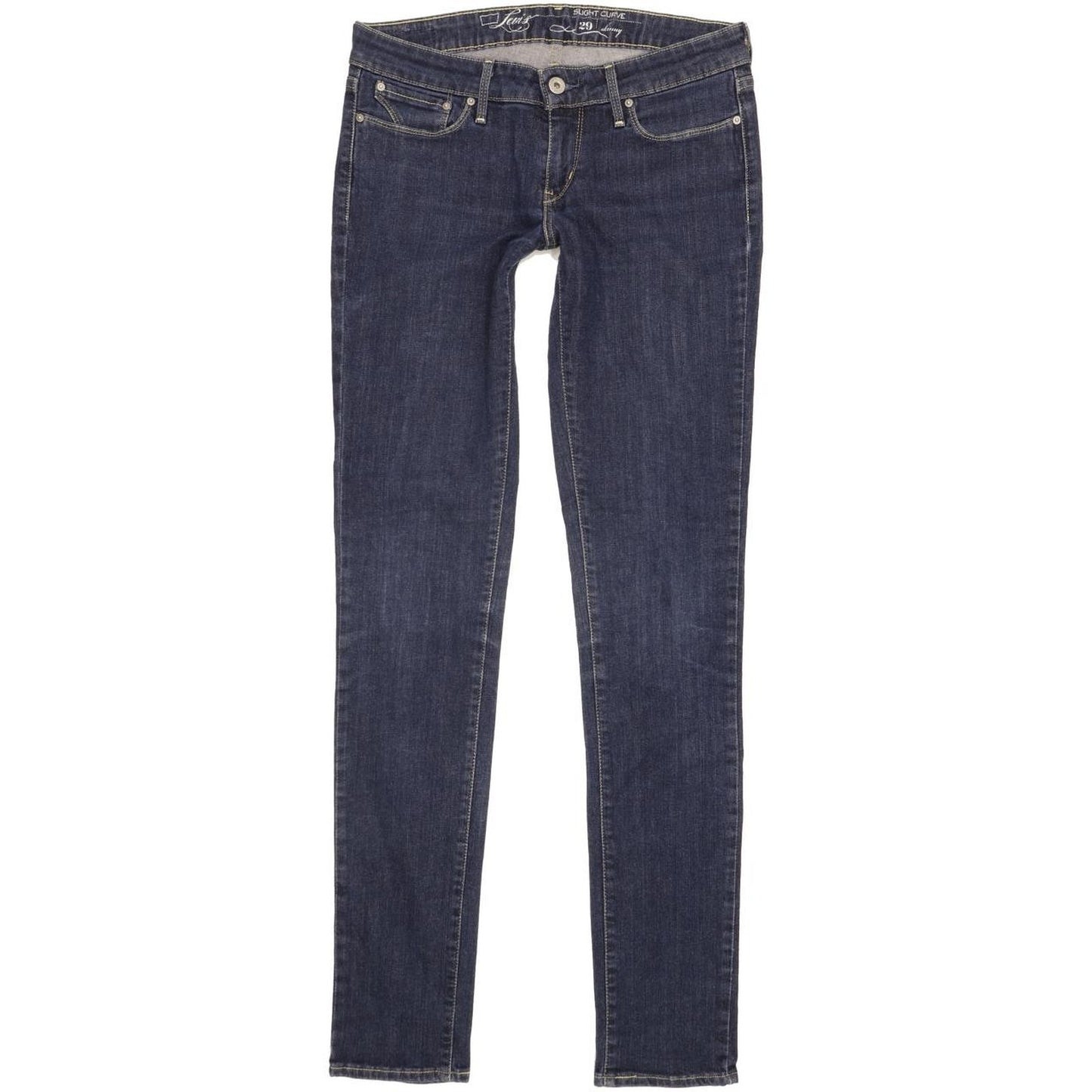 Levi's Slight Curve Women Blue Skinny Regular Stretch Jeans W29 L34