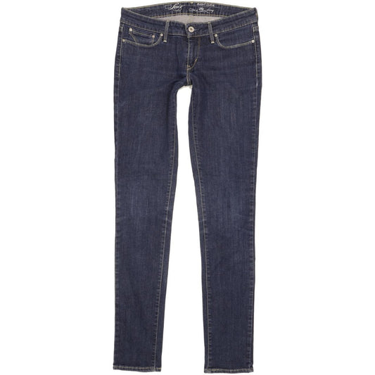 Levi's Slight Curve Women Blue Skinny Regular Stretch Jeans W29 L34