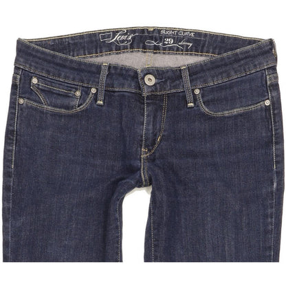 Levi's Slight Curve Women Blue Skinny Regular Stretch Jeans W29 L34