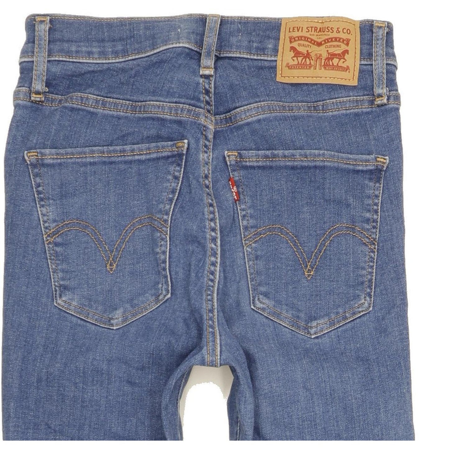 Levi's Mile Women Blue Skinny Slim Stretch Jeans W25 L32