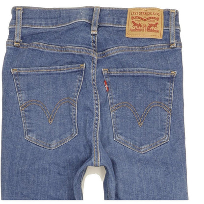 Levi's Mile Women Blue Skinny Slim Stretch Jeans W25 L32
