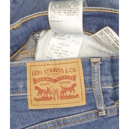 Levi's Mile Women Blue Skinny Slim Stretch Jeans W25 L32