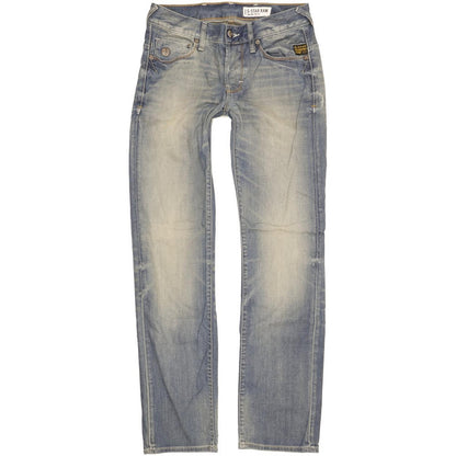 G-Star Heller Men Blue Straight Slim Jeans W29 L32