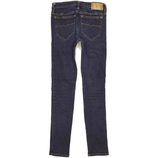 Diesel Skinzee 0813C Women Blue Skinny Slim Stretch Jeans W28 L29