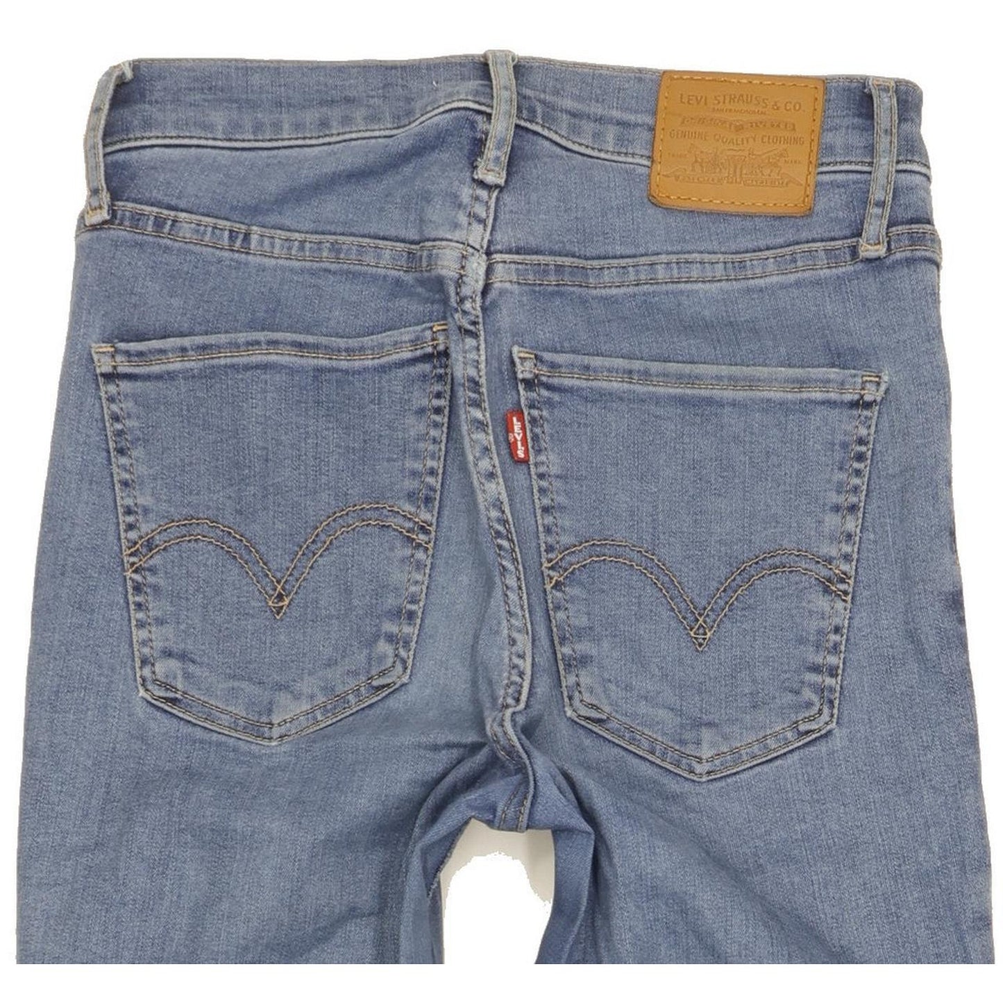Levi's Mile Women Blue Skinny Slim Stretch Jeans W26 L30