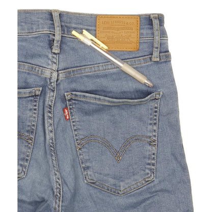 Levi's Mile Women Blue Skinny Slim Stretch Jeans W26 L30