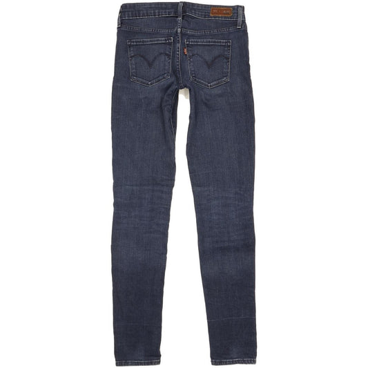 Levi's Slight Curve Women Blue Skinny Slim Stretch Jeans W25 L30