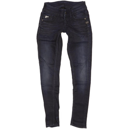 G-Star Lynn Women Navy Skinny Slim Stretch Jeans W26 L30