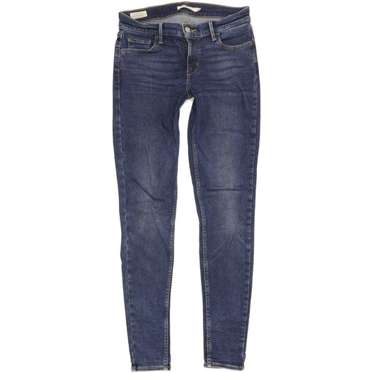 Levi's 710 Super Women Blue Skinny Slim Stretch Jeans W29 L32