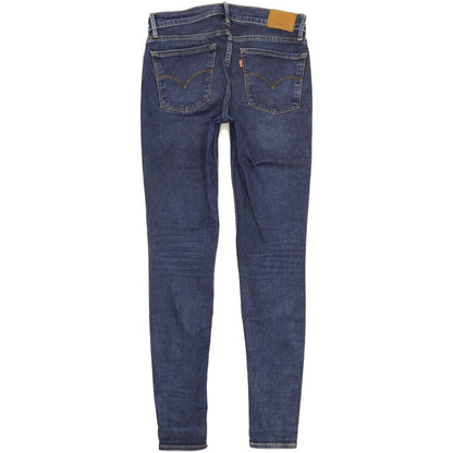 Levi's 710 Super Women Blue Skinny Slim Stretch Jeans W29 L32