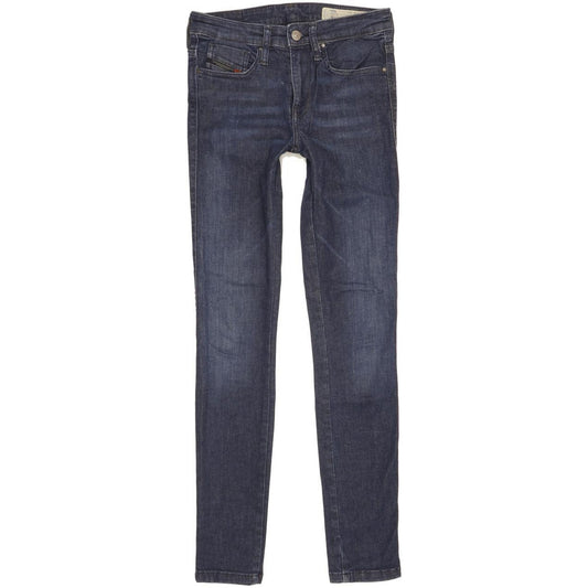 Diesel Skinzee-Xp Women Blue Skinny Slim Stretch Jeans W27 L31