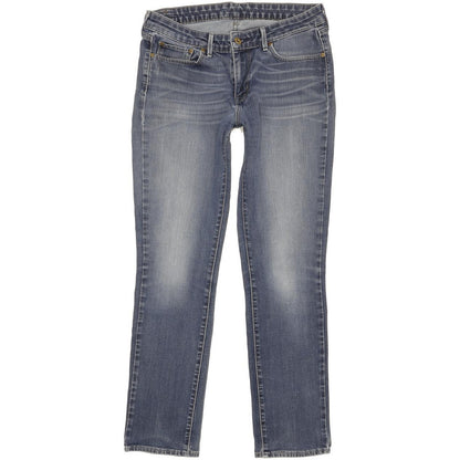 Levi's Women Blue Straight Slim Stretch Jeans W30 L30