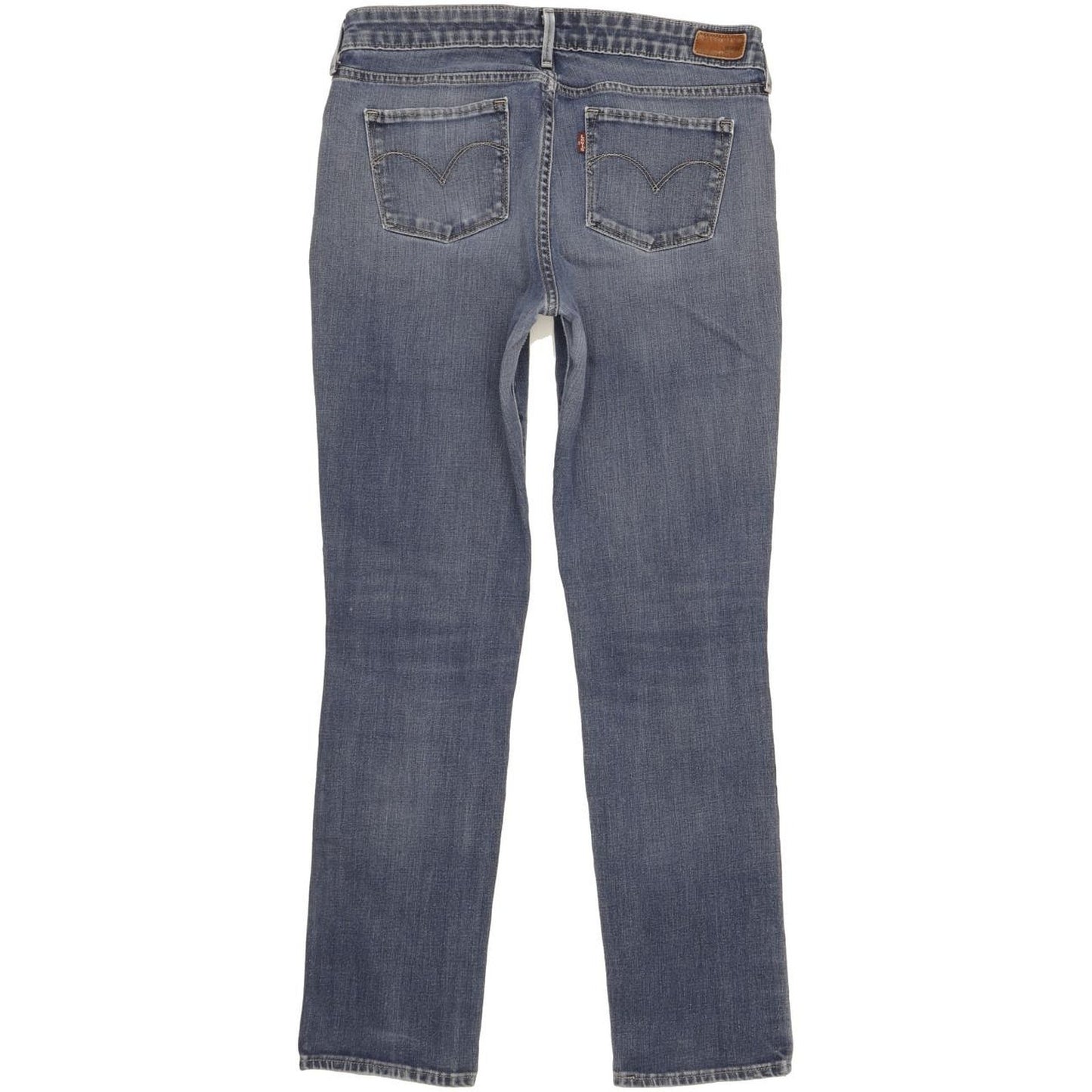 Levi's Women Blue Straight Slim Stretch Jeans W30 L30