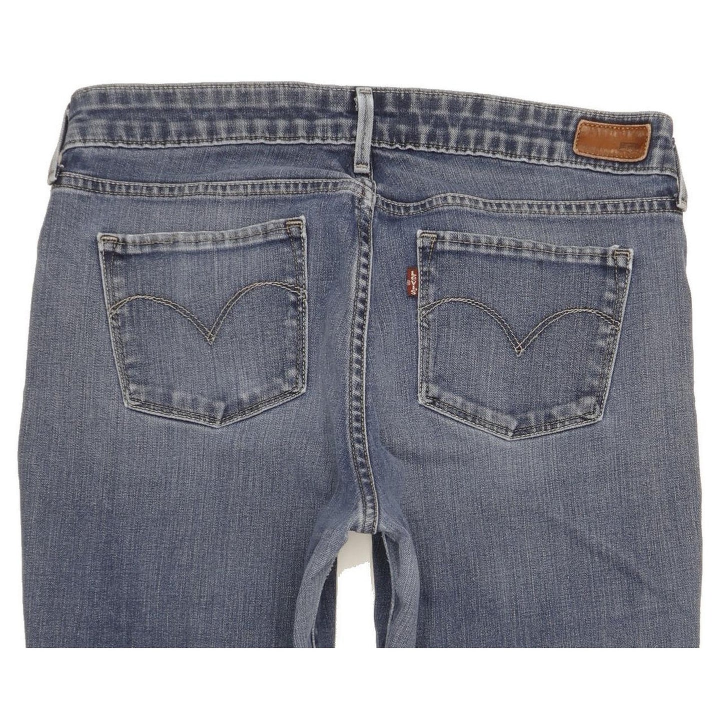 Levi's Women Blue Straight Slim Stretch Jeans W30 L30