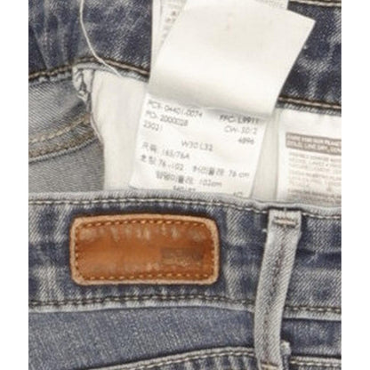 Levi's Women Blue Straight Slim Stretch Jeans W30 L30