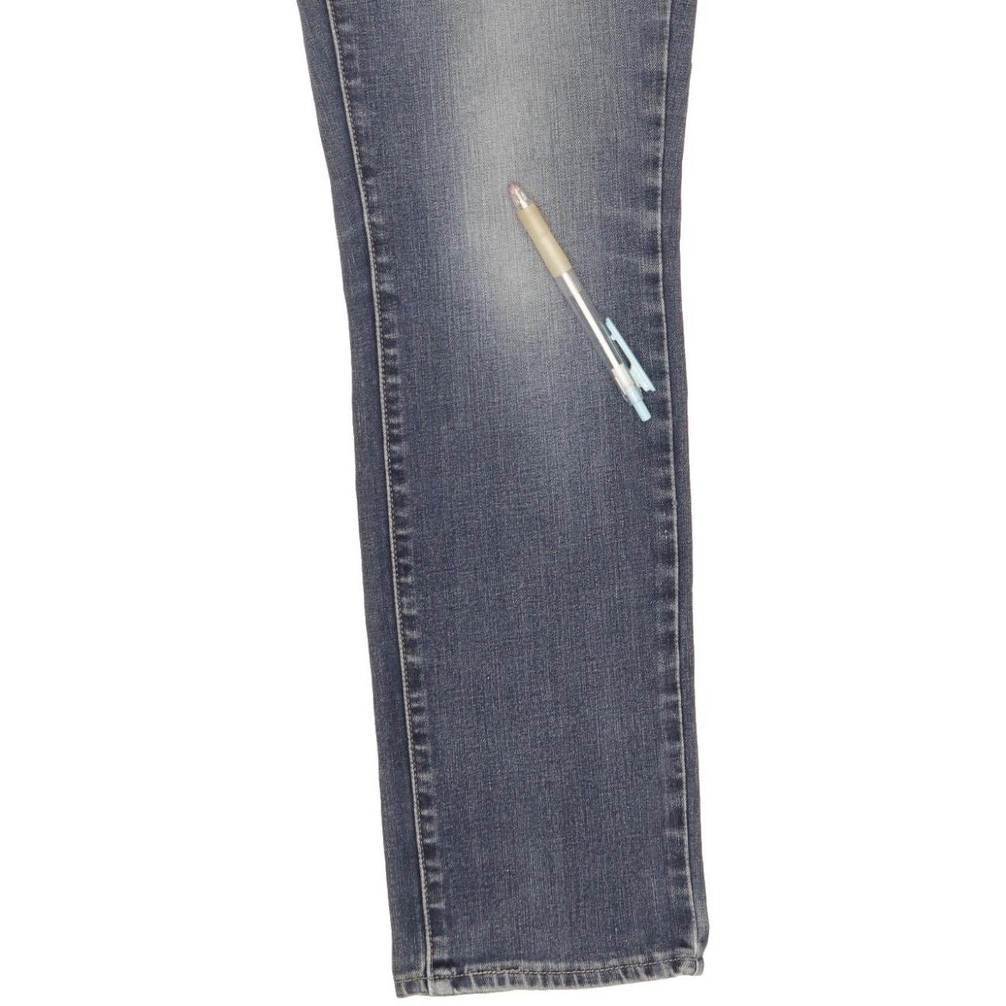 Levi's Women Blue Straight Slim Stretch Jeans W30 L30