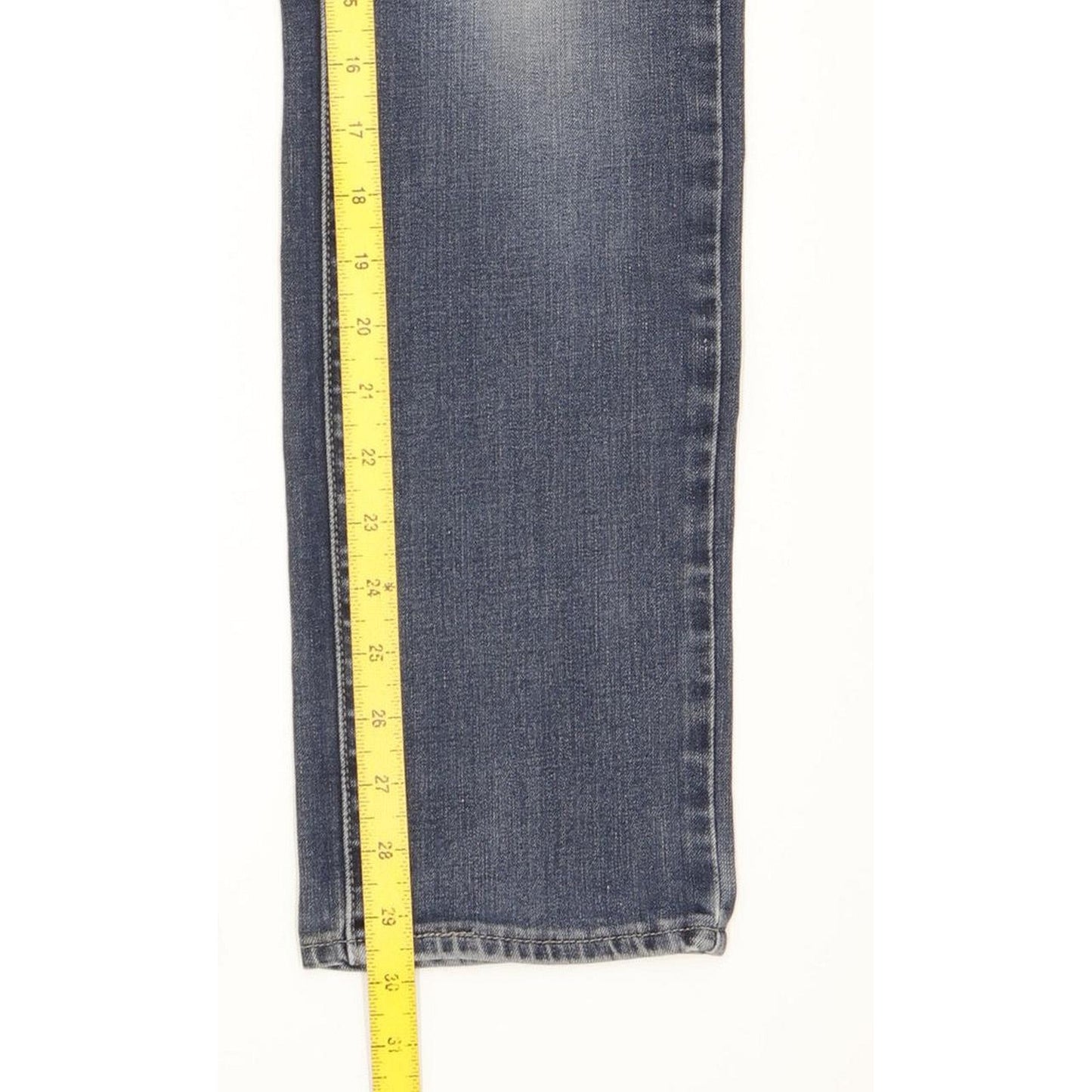Levi's Women Blue Straight Slim Stretch Jeans W30 L30