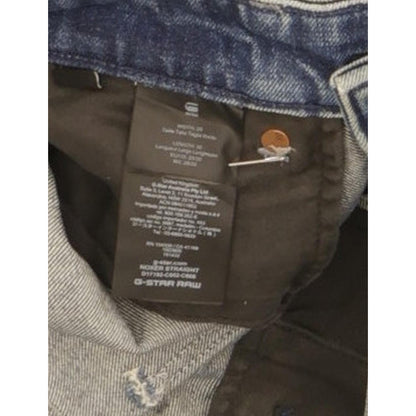 G-Star Noxer Men Blue Straight Slim Stretch Jeans W28 L30