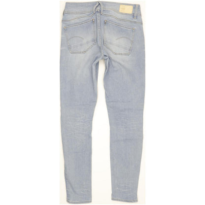 G-Star Lynn Women Blue Skinny Slim Stretch Jeans W28 L30