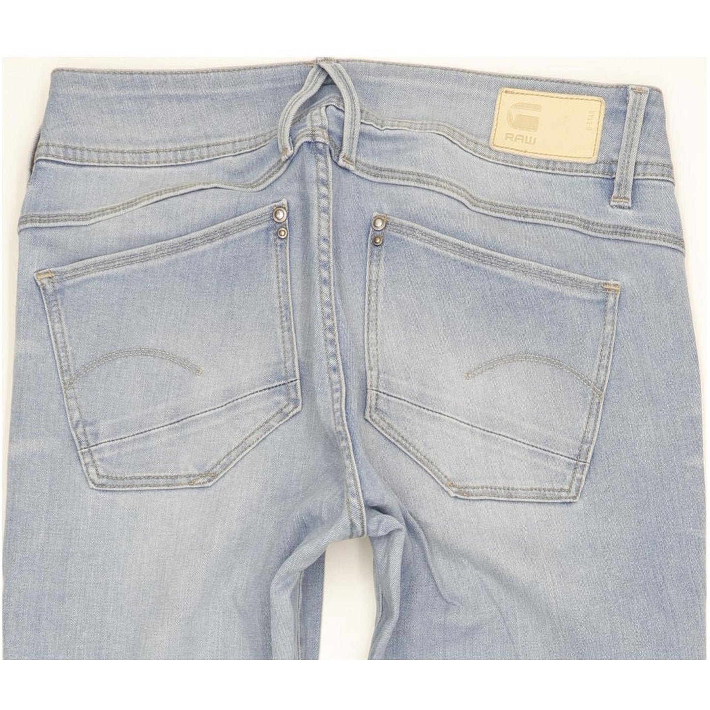 G-Star Lynn Women Blue Skinny Slim Stretch Jeans W28 L30
