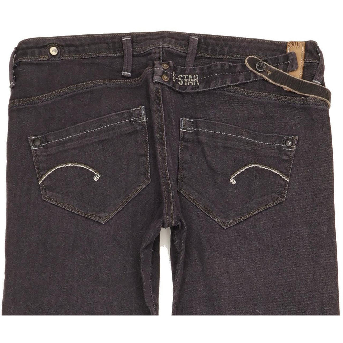 G-Star Micro Midge Women Blue Skinny Slim Stretch Jeans W30 L34