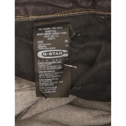 G-Star Micro Midge Women Blue Skinny Slim Stretch Jeans W30 L34