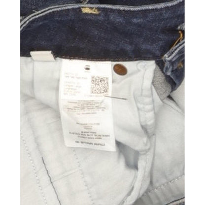 G-Star D-Staq Mid Blue Skinny Slim Boyfriend Stretch Jeans High Waisted W23 L30