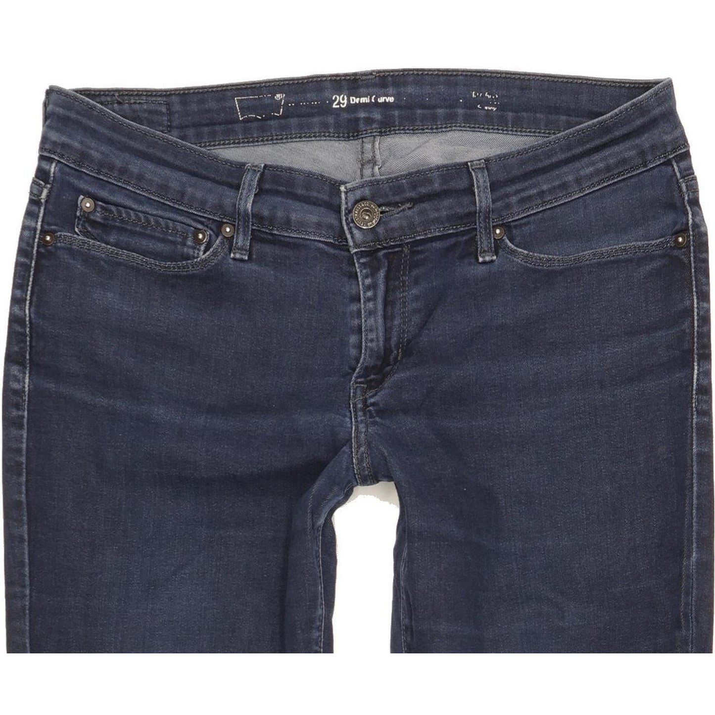 Levi's Demi Curve Women Blue Skinny Slim Stretch Jeans W29 L31