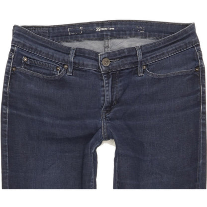 Levi's Demi Curve Women Blue Skinny Slim Stretch Jeans W29 L31