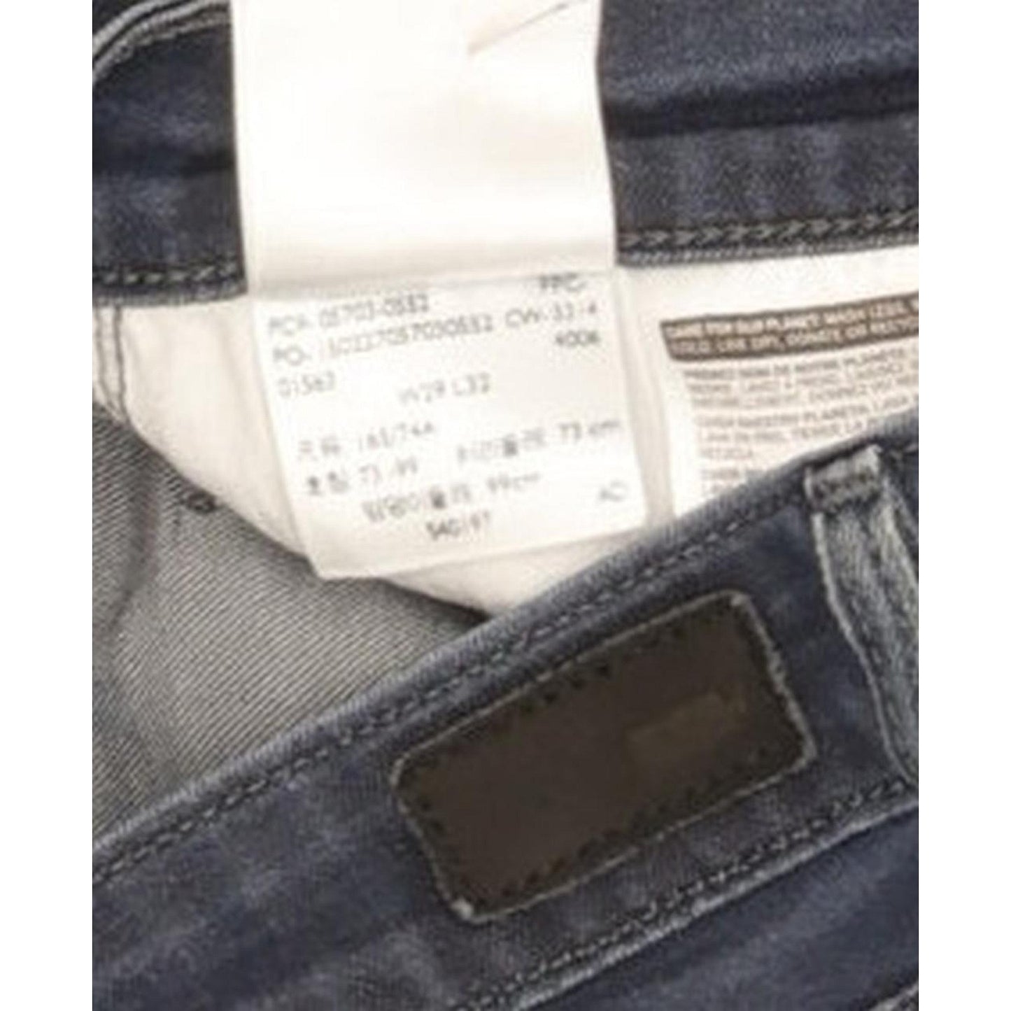 Levi's Demi Curve Women Blue Skinny Slim Stretch Jeans W29 L31