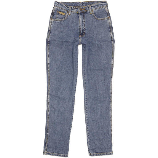 Wrangler Blue Straight Regular Stretch Jeans High Waisted W26 L30