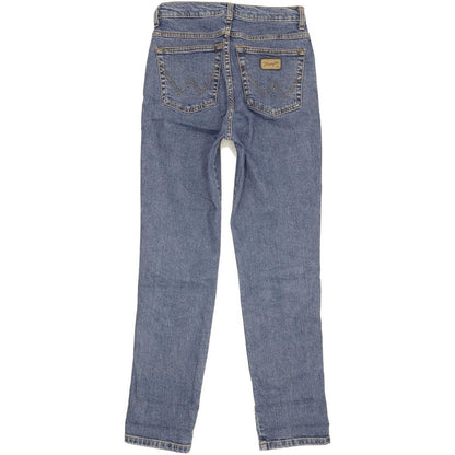 Wrangler Blue Straight Regular Stretch Jeans High Waisted W26 L30