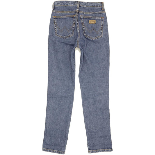 Wrangler Blue Straight Regular Stretch Jeans High Waisted W26 L30