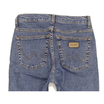 Wrangler Blue Straight Regular Stretch Jeans High Waisted W26 L30