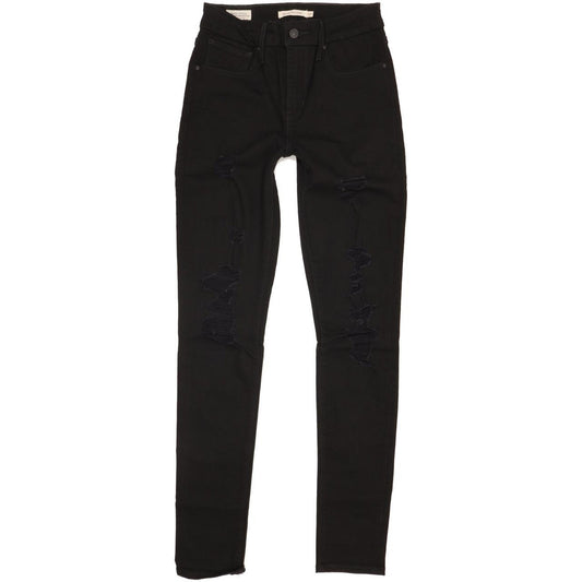 Diesel 721 Women Black Skinny Slim Stretch Jeans W27 L32