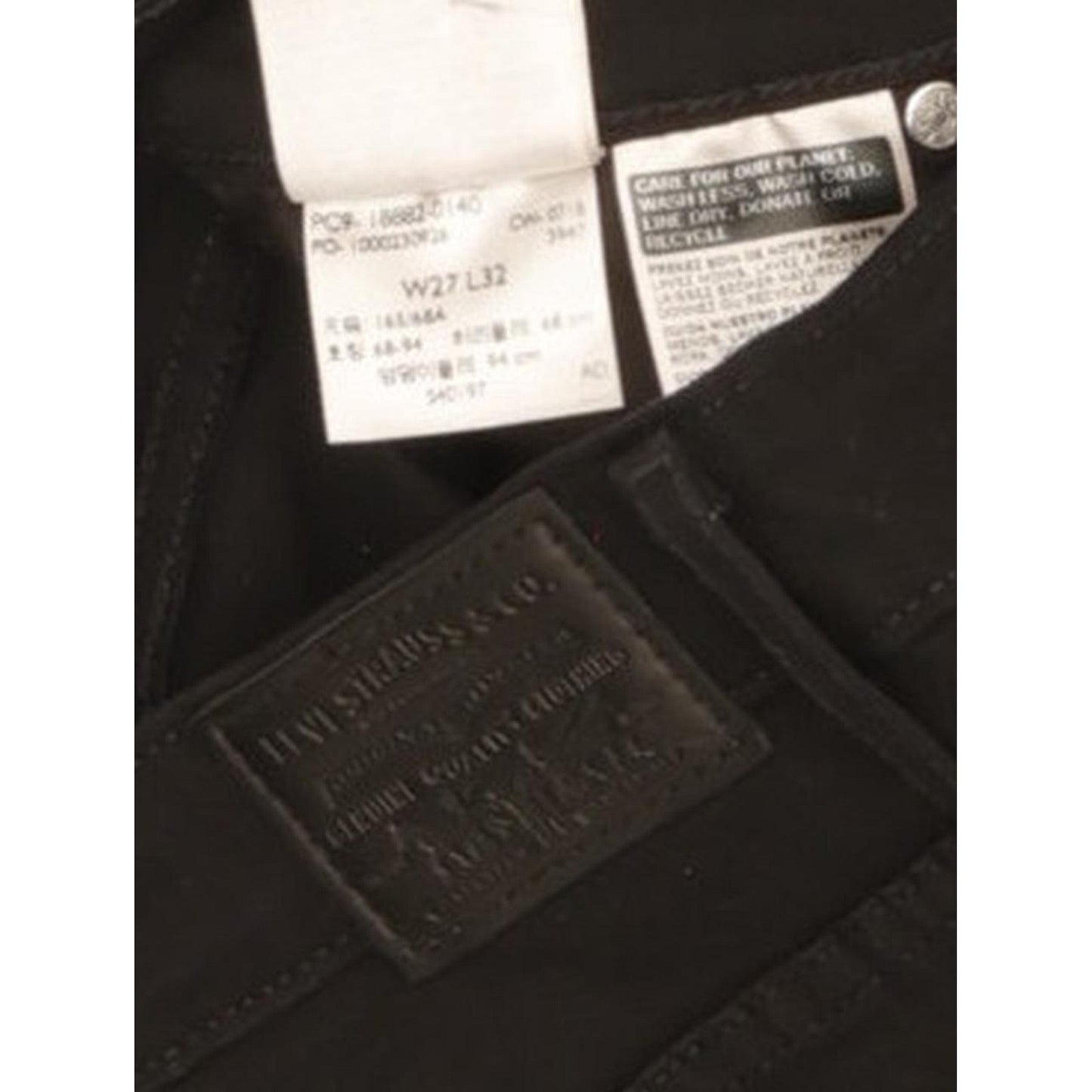 Diesel 721 Women Black Skinny Slim Stretch Jeans W27 L32