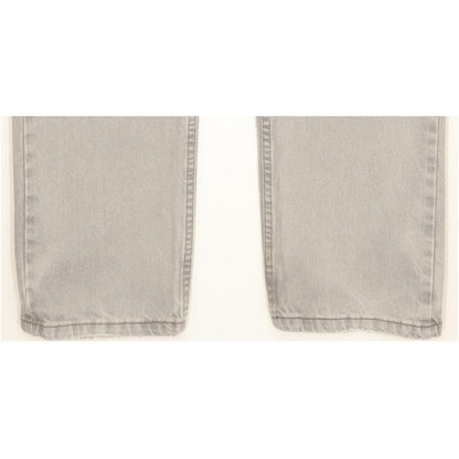 Lee Jim Men Grey Straight Regular Jeans W33 L31