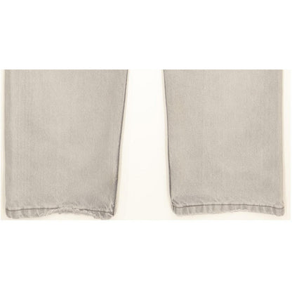 Lee Jim Men Grey Straight Regular Jeans W33 L31