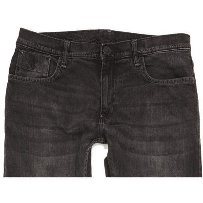 Lee Men Black Straight Regular Jeans W32 L34