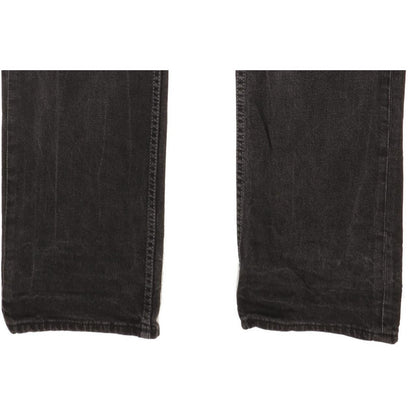 Lee Men Black Straight Regular Jeans W32 L34